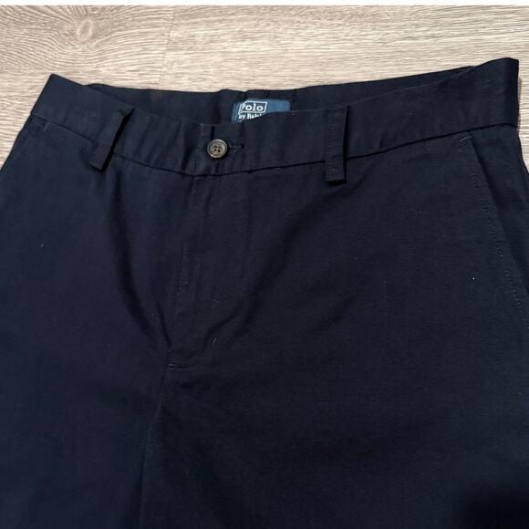Polo Ralph Lauren NEW Boys 20 Navy Blue Classic Chino Short Preppy Casual Cotton - Picture 4 of 7